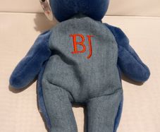 Vintage Classy Tassy's bears  "Blu Jean"