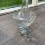 Large Heavy Clear Glass Decanter with Ball Stopper, 31cm 1.4kg Image 2
