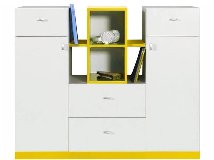 3 piece set: Computer desk +wall cabinet +chest of drawers combo!!