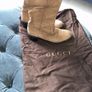 Gucci size 5 authentic tan boots in original dustbag Image 6