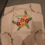Vintage hand-embroidered cushion covers (2)(Proceeds for Harold's Cross Hospice) Image 2