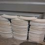 Large collection of wooden train tracks Image 3