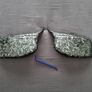 BMW 5 Series E60 E61 M Style Forged Carbon Look Mirror Covers Brand New Image 2