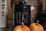 Rae Dunn candle - EEK! - Halloween