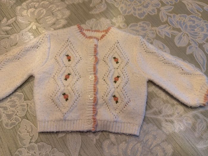 baby girl cardigan mamas&papas newborn