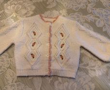 baby girl cardigan mamas&papas newborn