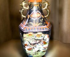 Large oriental vase