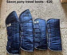 Saxon pony travel boots
