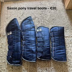 Saxon pony travel boots
