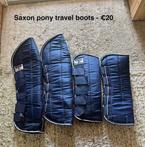 Saxon pony travel boots