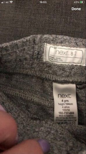 Boys shorts age 4