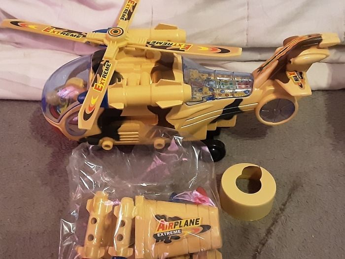 vintage boxed fight helicopter toy