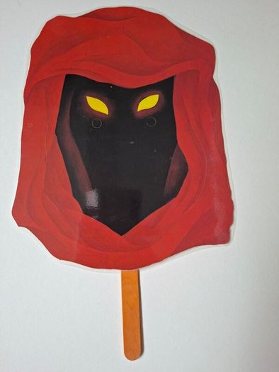 Halloween Hand Held Masks (Laminated)