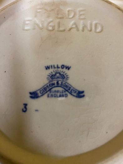 Gibson and Son Willow Pattern Jug