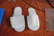 Unisex Towelling Flat Slippers/Mules for Sale