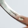 Vintage 925 Sterling Silver Ring with Pink and Clear Stones size Q - 3,0g Image 7