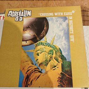 Adrenalin O.D, Cruising With Elvis In Bigfoots' U.F.O. LP, USA Punk, HC