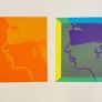 Original mid century limited edition Harvey Daniels screenprint 1966 Image 3