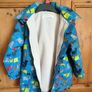 Size 3-4Y (98-104) cm fleece lined rain jacket Image 3