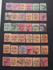 Big collection of Irish stamps in the album (1922-1990s)