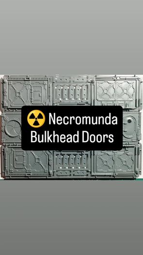 Warhammer 40k Necromunda Bulkhead Doors