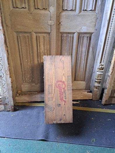 Vintage Castrol Oil Wooden Box