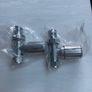 Altecnic modern chrome polished radiator valves 15mm 1/2" Image 3
