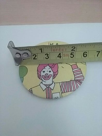 McDonalds badge fast food