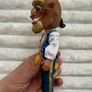 Beast about 6.5" Figure from Beauty and the Beast Disney Used Painted hands Please look at the pictures Image 6