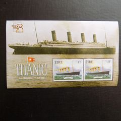 Ireland 1999.Titanic Miniature Sheet."Australia 99".Overprint.Mint Never Hinged.MNH.