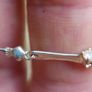 Fields Sterling Silver 925 Cubic Zirconia Necklet l16" 20,93g Image 10