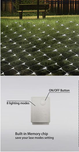 3mx2m Net Christmas Window Light Fairy Light