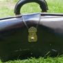 Vintage Black Leather Doctor's Bag Image 4