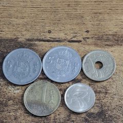 Spain, 5 Coins - free standard postage