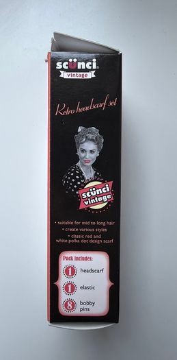 Scunci Vintage Retro Headscarf Set
