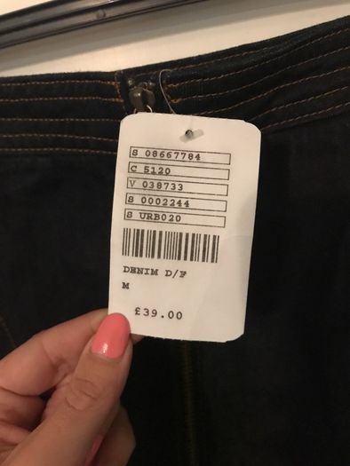 new denim skirt RRP 40 pounds