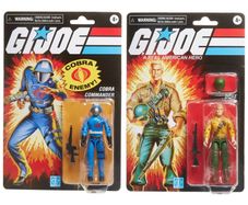 GI Joe Retro Collection: Cobra Commander & Duke 3.75'' Exclusive
