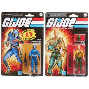 GI Joe Retro Collection: Cobra Commander & Duke 3.75'' Exclusive
