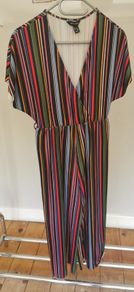 Next Striped jumpsuit Small