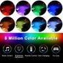 Interior Car Lights - Trongle Car Strip LED Lights, Waterproof with 4pcs 48 LEDs 8Colors with Sound Sensor and Remote Control, USB Port Car Charger Light Bar, Car Music Sound-activated Lighting, DC 5V Image 6