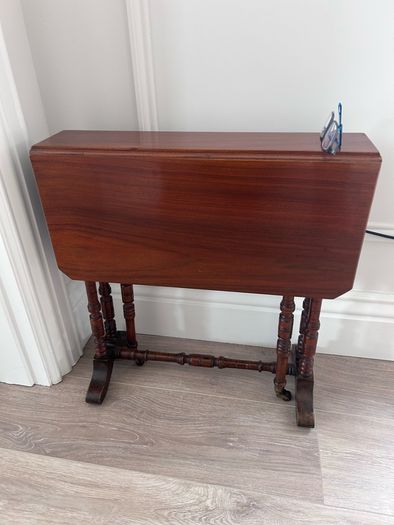 Antique Victorian Quality Solid Mahogany Sutherland Table