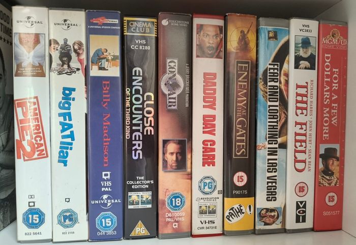 VHS tapes