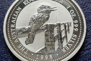 Australia 1998 Kookaburra 1 Oz Silver 1 Dollar