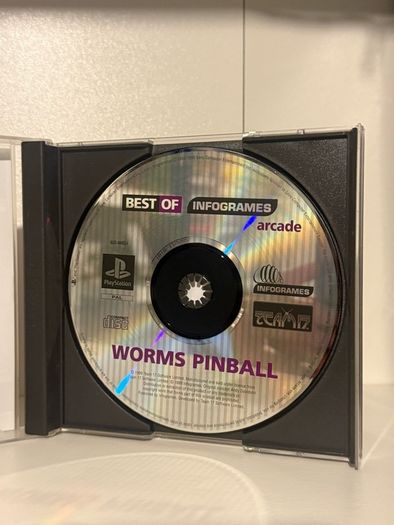 Worms Pinball Ps1