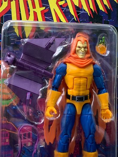 Marvel legends spider man retro wave