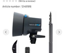Elinchrom D-Lite RX ONE Newborn Kit, ideal for newborn, portrait and studio photography.