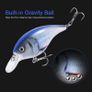 Crankbaits Set Fishing VIB Lures Kit Minnow Crankbaits Topwater Floating Lures Life-Like Swimming Swimbait for Trout Bass Perch Pike with Tackle Box 3pcs/Pack Image 4