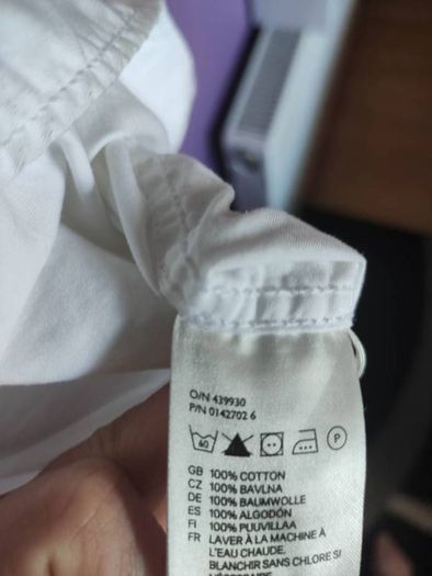 H &m  shirt 5/6 years old .worn once