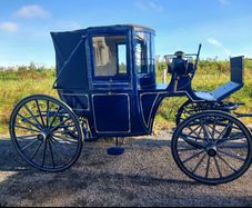 1903 Burlington Landaulette horse drawn carriage