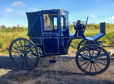 1903 Burlington Landaulette horse drawn carriage
